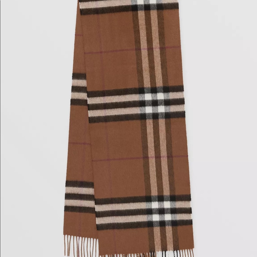 The Classic Check Cashmere Scarf